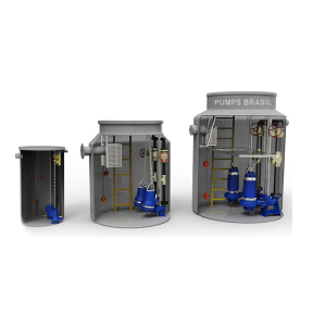 Estação Elevatória de Esgoto Compacta – Acima de 2.000 Litros Estação Elevatória de Esgoto Compacta – Acima de 2.000 Litros