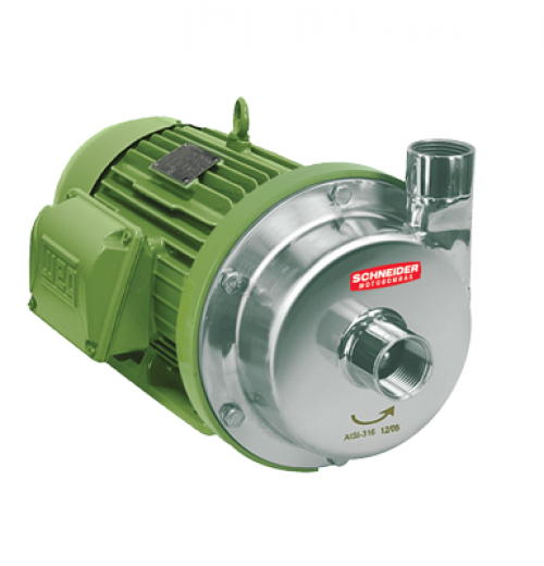 Motobomba Centrífuga Aço Inox Schneider MCI-RE Motobomba Centrífuga Aço Inox Schneider MCI-RE